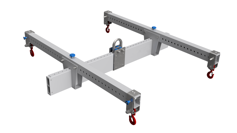 Traverse H en aluminium